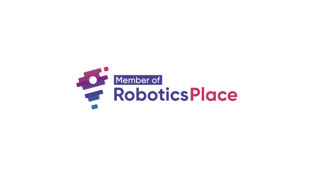 Logo of Robotics Place. Robotics barcode scanning