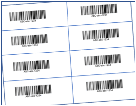 Multiple barcodes printed on a single sheet by Viziotix barcode scanner SDK for automation barcode scanning. Viziotix barcode reader SDK. Viziotix barcode decoder SDK.