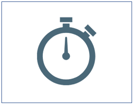 A stopwatch graphic to depict very fast barcode scanning by the Viziotix barcode scanner SDK for automation barcode scanning. A barcode image with high degree of skew scanned by the Viziotix barcode scanner SDK for automation barcode scanning. Viziotix barcode reader SDK. Viziotix barcode decoder SDK.