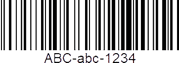 a Code-128 barcode for the Viziotix barcode decoder sdk